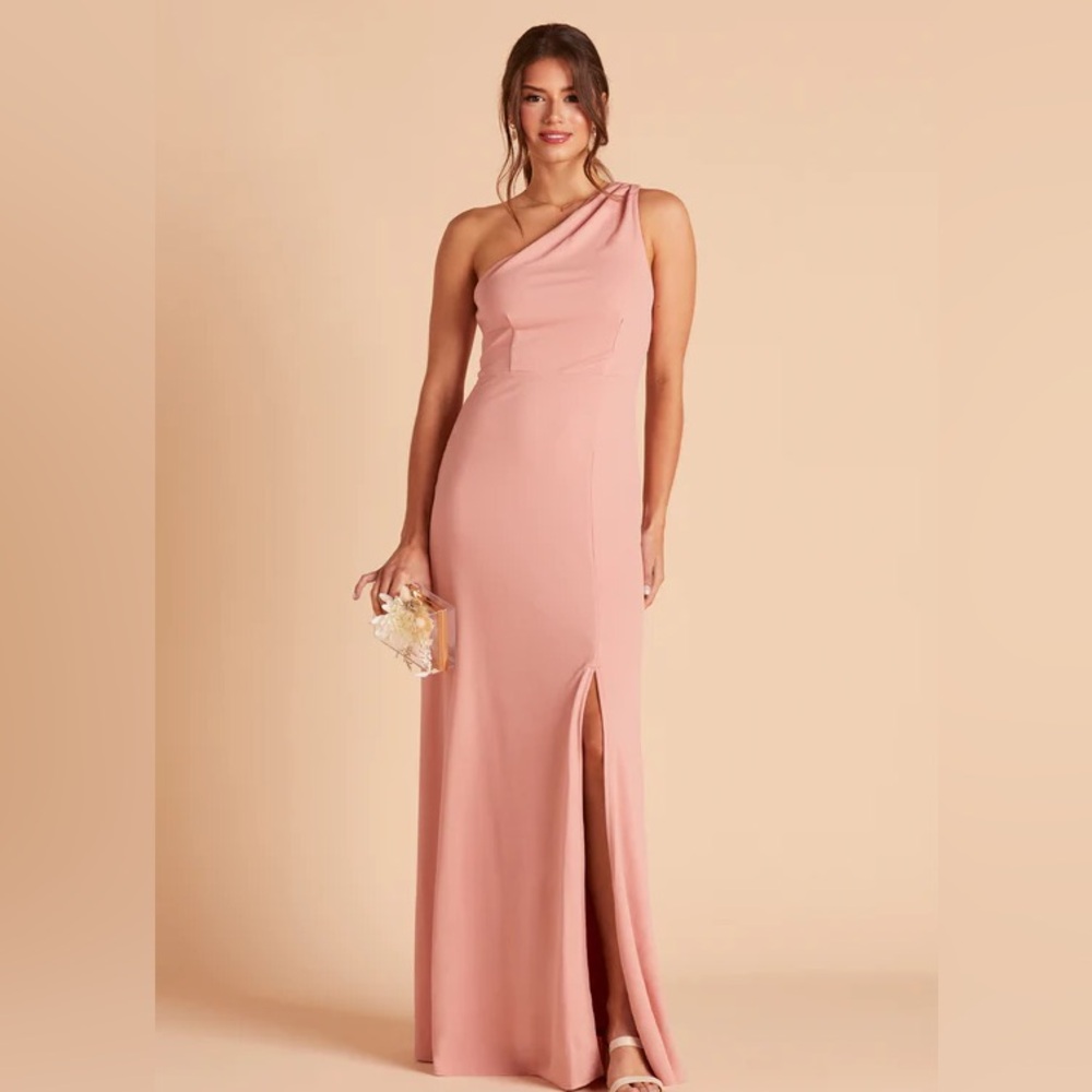 Birdy Grey Blush One-Shoulder Gown – Size XL